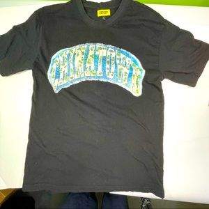 Chinatown Market Floral Logo Spellout Mens Large Size Black Color Tee Shirt